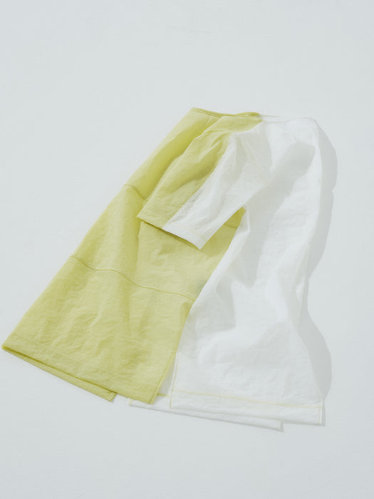 クリスピーナイロンバイカラーTEE