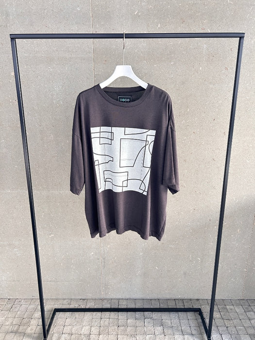 NEW SEASON：コットンジャージーARTプリントバギーTEE