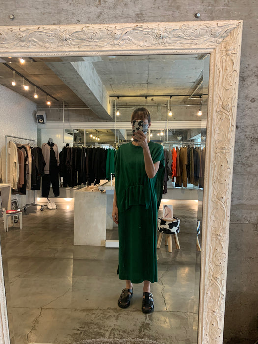 THE ARCHIVE：リヨセル天竺レイヤードフローティングドレス