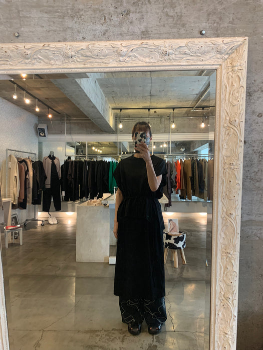 THE ARCHIVE：リヨセル天竺レイヤードフローティングドレス