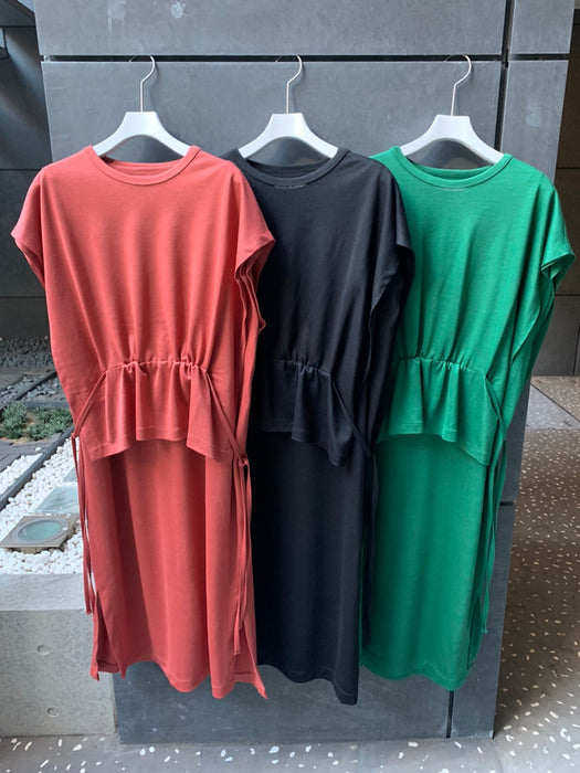 THE ARCHIVE：リヨセル天竺レイヤードフローティングドレス