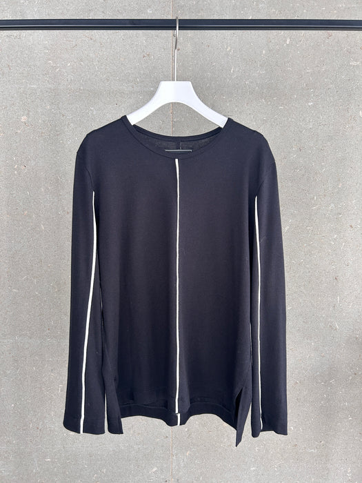NEW SEASON：コットンカシミヤ長袖プルオーバー