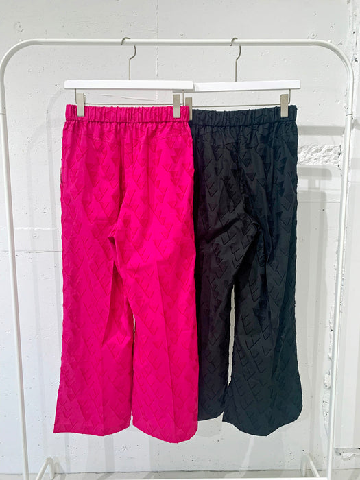 THE ARCHIVE：コットンサンカクジャカードストレートパンツ