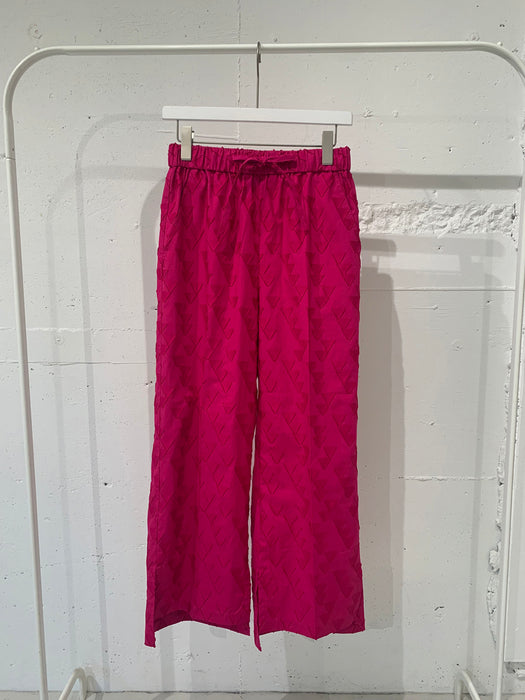 THE ARCHIVE：コットンサンカクジャカードストレートパンツ