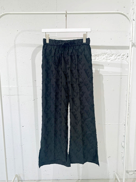 THE ARCHIVE：コットンサンカクジャカードストレートパンツ