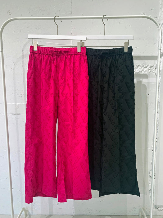 THE ARCHIVE：コットンサンカクジャカードストレートパンツ