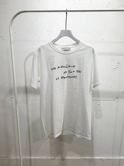 Print Tee : hand writing 