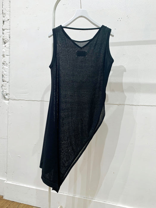 Modal rayon jersey asymmetric tank