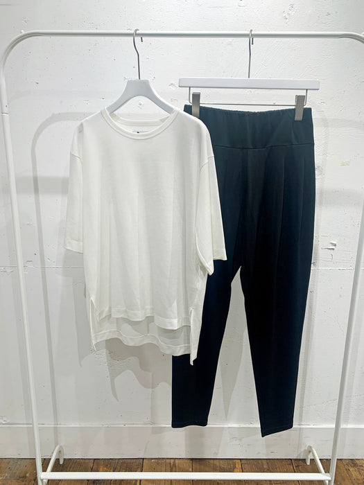 リヨセル天竺半袖Tシャツ・パンツ：セットアップ