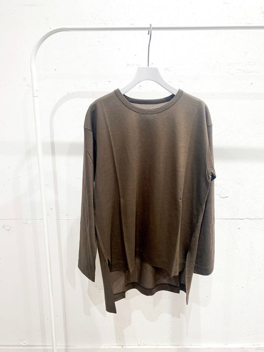 リヨセル天竺長袖Tシャツ・パンツ：セットアップ