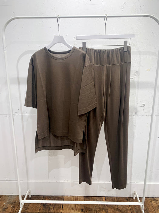 リヨセル天竺半袖Tシャツ・パンツ：セットアップ