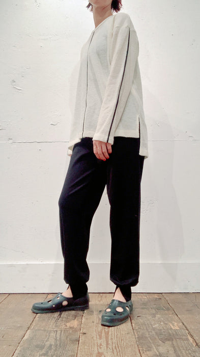 THE ARCHIVE：コットンフライストラックパンツ