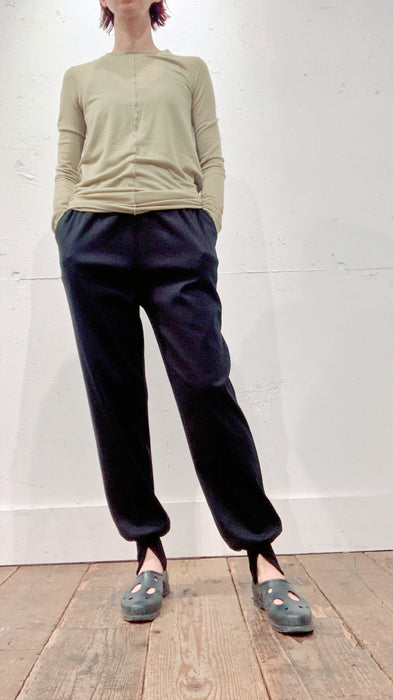 THE ARCHIVE：コットンフライストラックパンツ