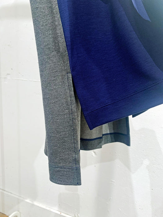 THE ARCHIVE：ポンチ素材４カラー切り替えプルオーバー