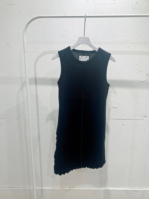 THE ARCHIVE：コットンフライスアシンメトリータンクトップ