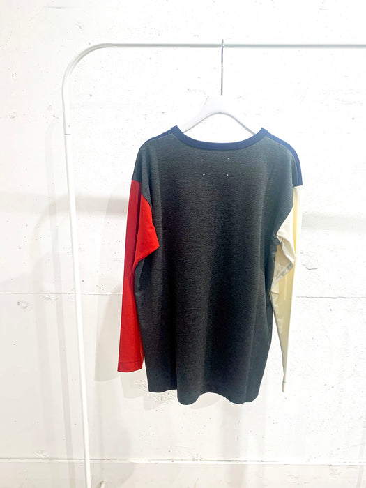 THE ARCHIVE：ポンチ素材４カラー切り替えプルオーバー